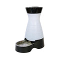 PetSafe Healthy Pet Water Station - Small, 64 oz Capacity - Gravity Pet Water Fountain, Automatic Cat Water Fountain, Dog Water Fountain, Water Dispenser - Removable Stainless Steel Bowl Included