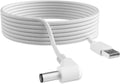 Power Cord for Automatic Pet Feeder, Original Braided Anti-bite Design, Spare Replacement Available, 5V 1A Power Supply Cord, Compatible with Home Products and Other Smart Timed Feeder