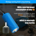 DaToo USB Mini Aquarium Air Pump Ultra Quiet Fish Tank Air Pump with Black Hanging Clasp Portable Aquarium Oxygen Aerato