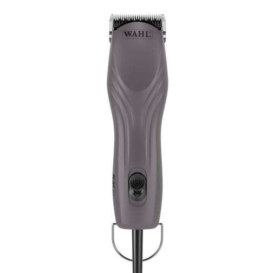 Wahl Pro Animal KM10+ Corded Clipper - New #10 Prime Series Blade, LOCKGUARD Patent Pending Technology & Textured Housing Design - Clippers for Cats, Dogs & Horses - Lightweight - 2-Speeds - Purple