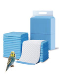 Niwaes Disposable Bird Cage Liner Birds Cage Liners Super Absorbent Birdcage Liners Parakeet Cage Training Accessories with Quick-Dry Surface for Cockatiels Canaries Parrots