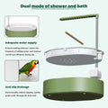 Parrot Bathtub Bird Automatic Bath Shower,Large Bird Shower Fountain Indoor Bathtub with Running Water, Contains USB and