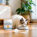 PurrVita Taurine for Cats, Pure Taurine Supplement for Cats Powder, Grade Amino Acid Supplement for Heart, Vision & Dail