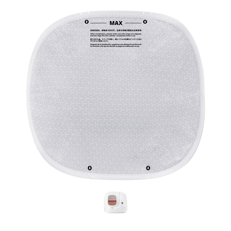 PETKIT Replaced Cat Litter Pad for PuraMax Automatic Cat Litter Box, Waterproof Leakproof Replacement Litter Mat, Scratch Resistance, High Flexibility