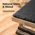 Bearded Dragon Basking Platform Rock with Climbing Ramp, Reptile Basking Platform, Bearded Dragon Basking Rock, Slate Ro