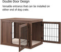 unipaws 36 Inch Furniture Style Dog Crate with Cushion for Medium Dogs