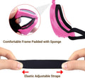 LESYPET Dog Goggles Small Breed, Cute Puppy Sunglasses with Foam Padded Inside, UV Protection Pet Sunglasses for Cats Pu
