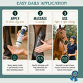 Dr. Milt's Horse Liniment with Epsom Salt & Arnica Fast-Absorbing Cooling Gel for Horses Daily Muscle & Joint Care Non-G