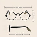 Pet Round Sunglasses,Retro Metal Frame Fashion Glasses,Cute Photo Prop Eyewear for Small Medium Dogs and Cats,Party Holi