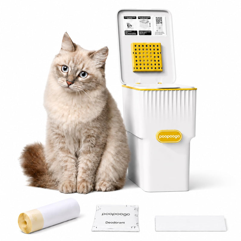 Cat Litter Trash Can, Litter Can, Cat Waste Container, Litter Disposal Bin