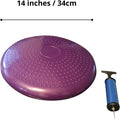 DEZAL Dog Balance Disc 14" - Canine Rehab and Fitness Equipment With Pump