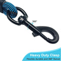 BTINESFUL Long Dog Leash, 10/15/20/30/50FT Dog Training Leash with Soft Handle, Reflective Heavy Duty Rope Dog Lead for 