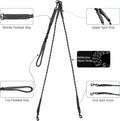 Pieviev Double Dog Leash for 2 Medium&Large Dogs, Longer Coupler, No Tangle