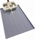 Songrey Silicone Cat Litter Mat 34" x 22", Large Litter Trapping Mat