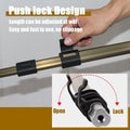 41.6" Snake Hook Reptile Catcher Stick Tongs Rattlesnakes Grabber Pick-up Handling Tool Kit for Catching Controlling or 