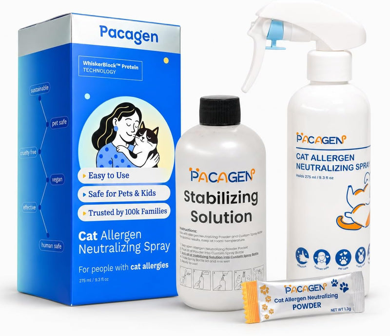 Pacagen Cat Allergen Neutralizing Spray (New Packaging+Scent Coming Soon)