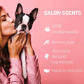 Bark2Basics Salon Scents Pet Grooming Cologne Spray - 8 oz, Natural Professional Grade Perfume for Dogs and Cats, Long Lasting, Deodorizing, (Coconut and Pineapple)