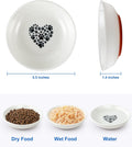 Ceramic Cat Bowl Whisker Friendly, Non-Slip Cat Food Bowls 3-Pack