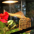 kathson Bearded Dragon Hammock, Bearded Dragon Accessories, Natural Seagrass Reptile Hammock, Reptile Lounger Habitat De