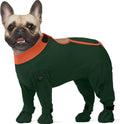 ROZKITCH Dog Onesie with Feet Covered, Prevent Licking & Shedding Recovery Suit, e-Collar Alternative 4-Sleeve with Adju