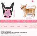 Inspack Dog Backpack Carrier/Cat Carrier, Adjustable Pet Front Carriers Travel Bag for Puppy Medium Dogs, Legs Out, Soft
