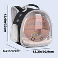 Portable Small Animal Backpack Travel Breathable Pet Carrier Bag Cages for Guinea Pig, Rabbit, Bearded Dragon, Squirrel,