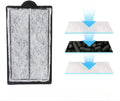 11 Pack Auqarium Filter Replacement Plates, Turtle Tank Filter Cartridges, Activated Carbon Suitable for Low-Water Filte