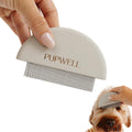 Pupwell Detailer Comb for Removing Tear Stains, Crust, and Eye Mucus and Small Tangles