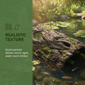 Driftwood Koi Sanctuary, Outdoor Pond Fish Refuge with Weighted Base, Natural Looking Hiding Shelter to Protect Goldfish