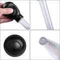 WEAVERBIRD Manual Fish Tank Water Changer Aquarium Dropper, 30ml Aquarium Clean Pipette Dropper, Fish Tank Cleaning Wast