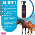 EQyss Micro-Tek Equine Itch Relief Spray - Soothes Irritated Skin, Stops Itching, Scratching, Rubbing - for all Horses, 