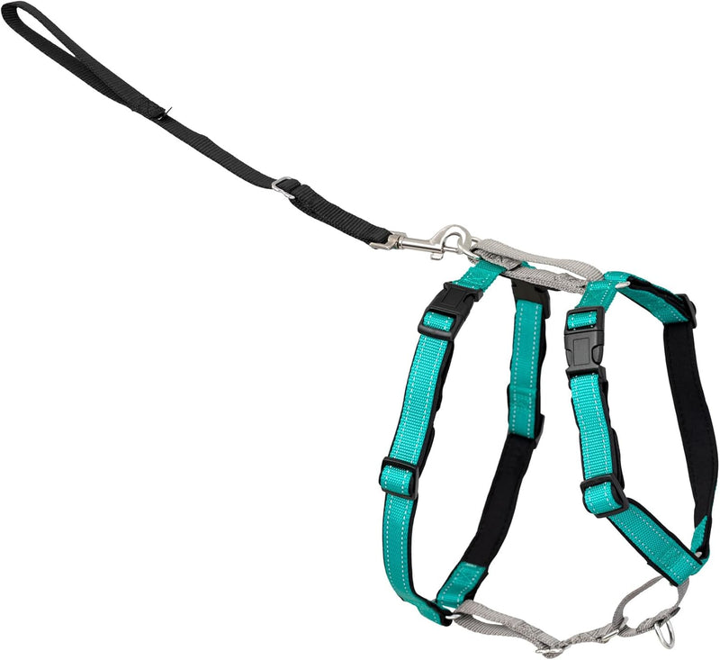 PetSafe 3 in 1 No-Pull Dog Harness - Walk, Train or Travel - Helps Prevent Pets from Pulling on Walks - Seatbelt Loop Do