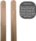 SHENGOCASE Solid Wood Wall Leaning Cat Ladder for Indoor Cats and Small Medium Dog, Stair Step for Window Bed, Wall Clim