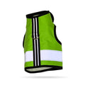 Kitty Holster Reflective Cat Harness – High-Visibility Cat Harness for Travel, Day and Night Walking - Soft Cotton Cat Accessories, Breathable, Secure & Washable, Made in USA - Loud Lime, S to M