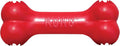 KONG Goodie Bone - Classic Durable Natural Rubber Dog Bone, Supports Mental Engagement - Treat Dispensing - Red - for Medium Dogs