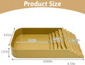 PINVNBY Reptile Bathing Pool Plastic Tortoise Food Dish with Ramp Reptile Food Dish & Water Bowl Tortoise Habitat Access