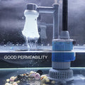 UPETTOOLS Aquarium Gravel Cleaner - Electric Automatic Removable Vacuum Water Changer Sand Algae Cleaner Filter Changer 