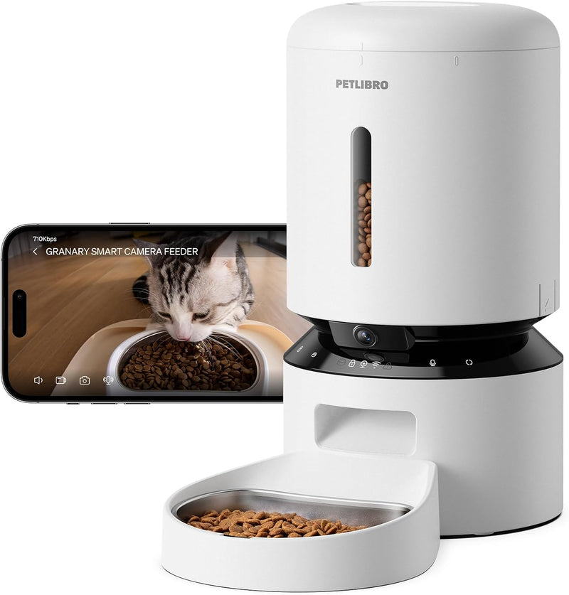 PETLIBRO Automatic Cat Feeder with Camera, 1080P HD Video & Night Vision