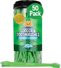 Bodhi Dog Dual-Headed Toothbrush for Dogs & Cats - Soft Bristles for Gentle Pet Dental Care - Puppy & Adult Teeth Cleaning - Easy-to-Use Design for Healthy Gums & Fresh Breath (50 Count)
