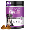 200 Chews No Poo Chews-No Poop Eating Deterrent for Dog-Coprophagia Deterrent for Dogs-Prevent Stop Dogs from Eating Poop Supplement with Digestive Enzymes&Probiotics-Breath Freshener-Chicken