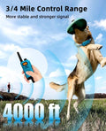 Bousnic Dog Shock Collar with Remote - [New Edition] 4000FT Dog Training Collar for Large Medium Small Dogs (8-120lbs) W