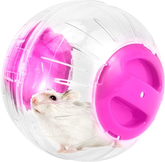Mini New Cute Dwarf Hamster Running Ball 4.7 Inches Crystal Ball for Hamsters Small Silent Exercise Wheel Small Cage Acc