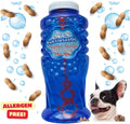 Bubbletastic Peanut Butter Scented Dog Bubbles 8 Ounce Bottle, Non Toxic, Tear Free