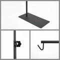 BETAZOOER Reptile Heat Lamp Stand Adjustable 15-31 Light Hanging Terrarium