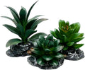 Reptile Artificial Plants Succulent Terrarium Decor Desert Rainforest Plant Lizard Beard Chameleon Gecko Snake Amphibiou