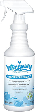 Wee Away Heavy Duty Chicken Coop Cleaner, Multi-Surface Odor Remover, Biodegradable Formula Breaks Down Bird Droppings a