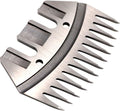 Sheep Shears Blades Replacement Clipper Blades Stainless Steel Straight 13 Tooth Electric Wool Comb Cutter Goats Clipper