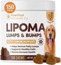 Lipoma Treatment for Dogs – Lumps & Bumps Support, Helps Reduce Fatty Tumors, Turkey Tail Mushroom Chews for Immune Heal
