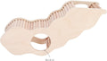 Niteangel Hamster House w/Climbing Ladder for Hamsters Gerbils Mice or Similar-Sized Pets (Secret Peep Tunnel Hamster Hu