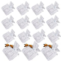 APlayfulBee 15 Pcs Queen Bee Cage Catcher Clip Transparent Plastic Beekeeping Tools kit